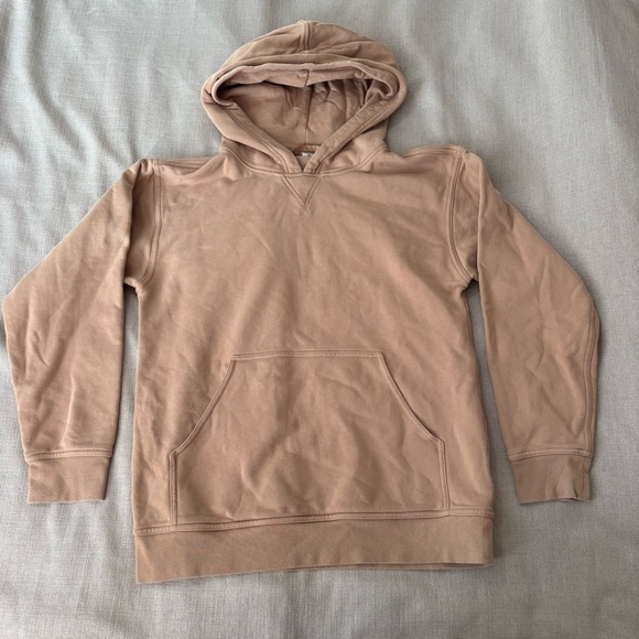lululemon athletica Tops - Lululemon Athletica Beige sweatshirt pullover Hoodie